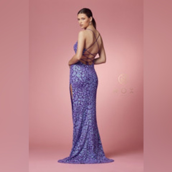 Anabel Nox style #S458, ultra violet, sz 2 - Picture 5 of 6